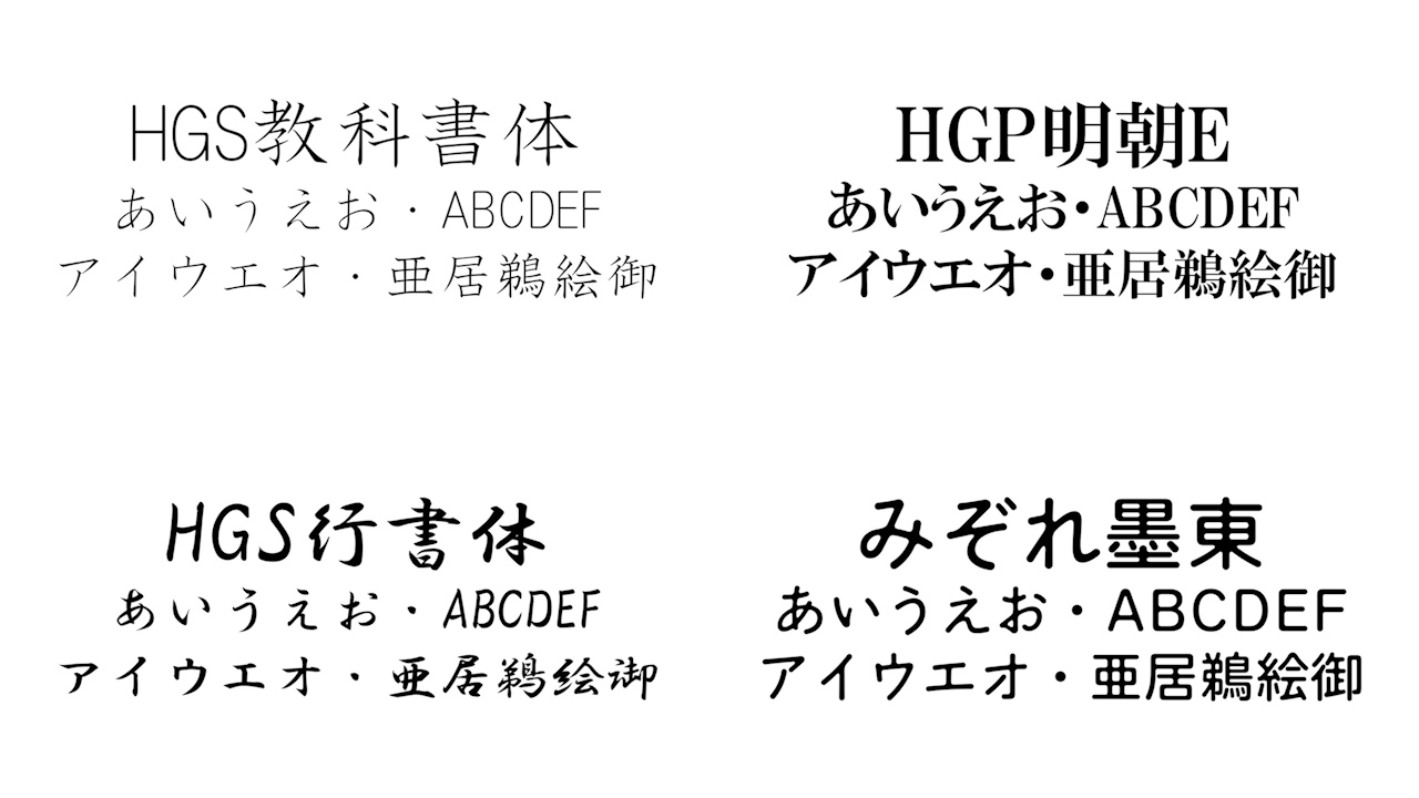 【Premiere Pro 2025】基本フォント～日本語～